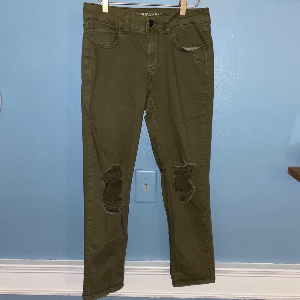 American Eagle Stretch Jeans (Size 4 Regular)